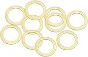 Aeroflow Brass Crush Washer Metric M22 22mm Id Suit M22 Thread 10 Pac - AF181-22