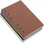 LALAFINA 6 Ring Binder Journal Refills 300 Sheets of Unlined Blank Paper Planner Inserts Binder Refills Resistant to Ink Bleeding