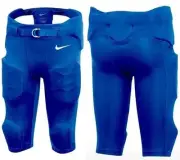 NEW NIKE RECRUIT 3.0 BOYS/KIDS/YOUTH FOOTBALL 7-PAD PANTS BLUE 908738-493 SZ XL