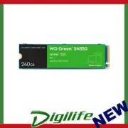 Western Digital WD Green SN350 1TB M.2 NVMe SSD 3200MB/s 2500MB/s R/W 80TBW 340K