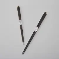 在飛比找露天拍賣優惠-古典漆具日本進口 山中漆器黑檀木筷箸(筷子) 日式木制實木漆