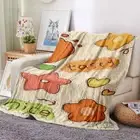 Advantages Elephant Light Sky 3D Warm Plush Fleece Blanket Picnic Sofa Couch
