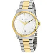 Gucci G-Timeless Two-Tone Stainless Steel Mens Watch -YA126474