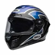 Race Star DLX Flex Xenon Gloss Orion Black Full Face Helmet