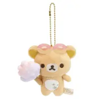 在飛比找momo購物網優惠-【San-X】拉拉熊 甜點樂園系列 絨毛娃娃吊飾 拉拉熊(卡