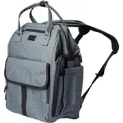 LaTASCHE Urban Infant/Baby Portable Nappy/Snack Carry Backpack Grey 25L