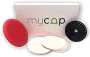 My-Cap's Cap to Reuse Capsules for use with all Vertuo Brewers (Black)