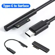 USB-C PD Fast Charging Cable Adapter for Microsoft Surface Laptop Pro7 Go2 Book2