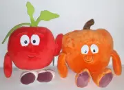 Vitamins Pumpkin Radish Plush Vegetables Penny Market Goodness Gang Plush