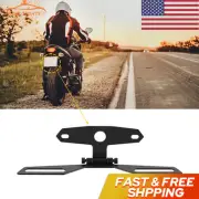 New Universal Motorcycle Tail Tidy License Plate Bracket Flip Up