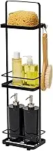 Yamazaki Bath Rack, Alloy Steel, Black, One Size
