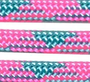 Tactical Nylon Micro Cord 1.18mm X 125ft Lightweight Braided Cord Cotton Candy