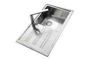 Abey Easy Single Bowl Inset Sink With Drainer EASY100R
