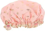 SAFIGLE Sleep Bonnet for Women Silk Hair Bonnet for Sleeping Soft Gentle Reusable Shower Cap Bath Shower Hair Cover