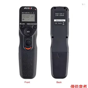 YOT VILTROX 延時拍攝間隔計時器遙控快門帶 C3 電纜適用於佳能 1D 系列 5D 5DII 5DIII 7D