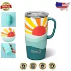 Premium 22oz Insulated Tumbler with Spill-Resistant Lid - Gift-Ready Design