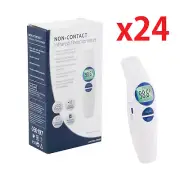 CASE OF 24 Digital No-Contact Infrared Forehead Thermometer Instant Adults Kids