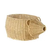 Kaplan Early Learning Hedgehog Washable Wicker Basket