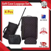4PCS Luggage Suitcase Trolley Set Travel Storage Organiser Hard Case