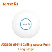Tenda i29 AX3000 Wireless Dual Band Ceiling Mount Access Point WIFI 6 Long Range