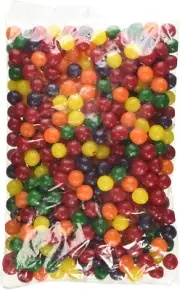 Sweet Candy Company Assorted Fruit Flavored Sour Ball Mix - Bulk Chewy Candy, So