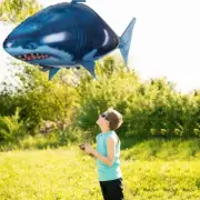 Remote Control Shark Toys Air Swimming RC Animal Infrared Fly Balloons Clown