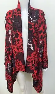 NWT ~ ts Taking Shape [sz L 20 22] Wild Nights Reversible Cardi Jacket $160