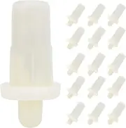 [WEBEEDY] 150 PCS Shutter Repair Pins Spring Loaded Pins White Plastic Plantation Shutter Replacement Repair Pins Windows Tools Supplies for Shop Classrooms Offices Installing Window Handle