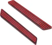 Indicators Flowing Turn Signal LED Saddlebag Latch Turn Signal Lights Motorcycle Parts For Harley Touring Road King Electra Street Road Glide 2014-2022 2021 Turn Signal Indicator(Red)