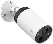 TP-Link Tapo Smart Security WiFi Camera, Wireless, 2K QHD, 4MP, Colour Night Vision, Smart AI Detection and Notification, Light and Sound Alarm, Local Storage, IP65, No Hub Included (Tapo C420)