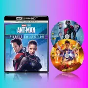 4K Blu-ray disc Ant-Man 1+ 22 disc full English Chinese sound[蚁人1+2]
