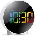 Digital Alarm Clock, Kids Teens Digital Clock Bedside, Large Colorful LED