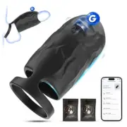 Electric 10Speed Men-Penis-Extender-Enhancer-Enlarger Ball Stretch Sleeve Condom