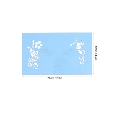 ⊹PET Face Painting Template Reusable Face Paint Stencils For Halloween Christmas