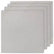 4pc Ladelle Seno Polyester/Linen Napkin/Serviette Flax Tableware 45x45cm