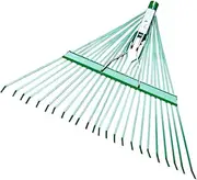 B Baosity Garden Leaf Rake Head Gardening Tool High Carbon Steel Multifunctional Fallen Leaves Rake Replace Parts for Shrub Lawn Patio