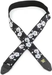 Ernie Ball Jacquard Guitar Strap - Vanilla Rose (5-pack) Bundle