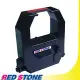 RED STONE for AMANO EX-3200．VEPTEX 895/900電子式打卡鐘色帶(黑色＆紅色)