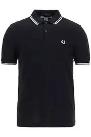 Polo Fred Perry x COMME DES GARCONS SHIRT Men Tg. L FNT502W24 BLCK BLACK