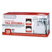 Berry Plastics 181609 True Value 13 Gallon Flex Bag - 38 Count