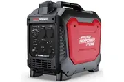 GENPOWER 2.3kW Peak 1.8kW Inverter Generator, 2x15A, 12V, USB, Portable, Petrol, Camping, Home Backup