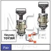 Nice Door Lock Barrel - Pair, NDL11X