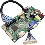 for 17-27inch LCD Screen Drive Board HDMI VGA to LVDS Control Motherboard FHD Integrated LED Backlight Inverter 30Pin Cable(1680-1050)