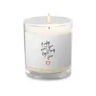 Light My Fire Glass jar soy wax candle