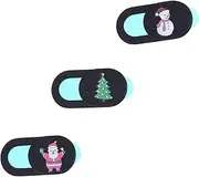 TEHAUX Web Camera Cover for Laptop Christmas Theme Slide Cover for Your Privacy