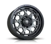 To Suit HOLDEN COLORADO WHEELS PACKAGE: 17x9.0 Grudge Offroad G08 Matt Grey w...