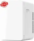 22L Portable Mini Fridge Compact Car Refrigerator Skincare Makeup White