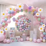 Candy Colorful Balloons Garland Arch Foil Balloons Girl Party Wedding Decor