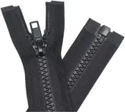 YaHoGa 2PCS #5 22 Inch Separating Jacket Zippers for Sewing Coats Jacket Zipp...