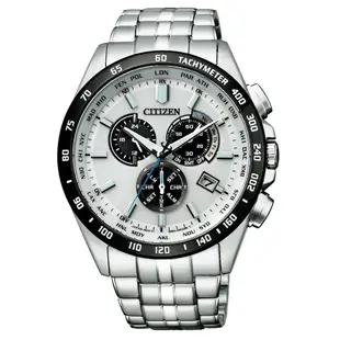 CITIZEN CB5874-90A《藍正龍x吳慷仁 廣告款 光動能電波錶》43mm/全球接收/熊貓款【第一鐘錶】